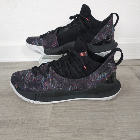 UA Steph Curry 5 Tokyo Nights Under Armour Men size 10 NEW w/out tags - Picture 2 of 14